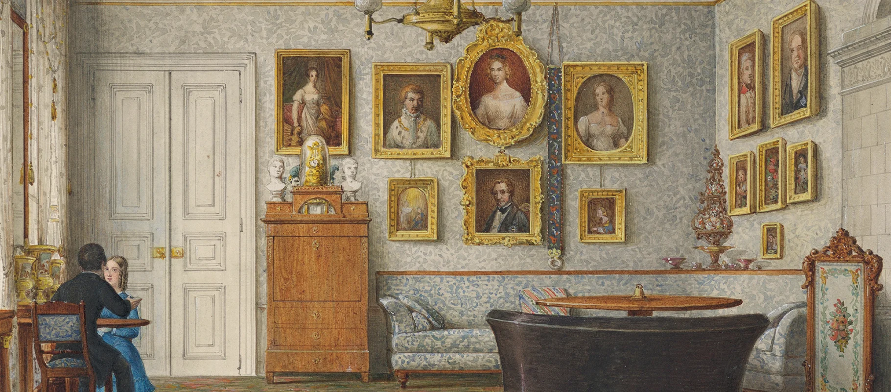 Historic home wallpaper restoration